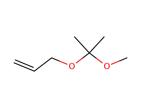 Molecular Structure of 62322-46-7 (1-Propene, 3-(1-methoxy-1-methylethoxy)-)