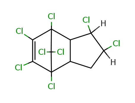 Molecular Structure of 57-74-9 (CHLORDANE)