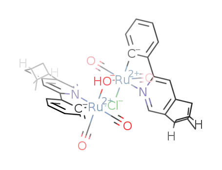 (OC-6-54-C) μ-chlorido, μ-hydroxo, bis(cis-dicarbonyl, [2,2'-phenylene-4,5-(R,R)-pinenopyridine-κC,N]ruthenium(II))