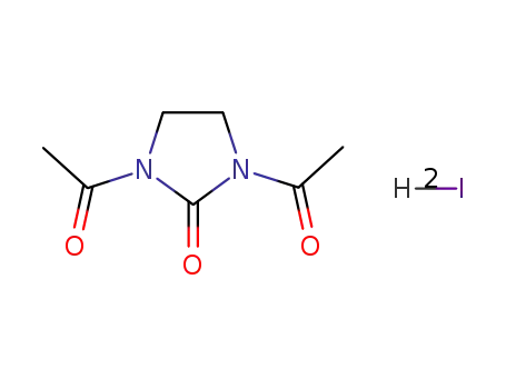 1,3-diacetylimidazolidin-2-one dihydroiodide