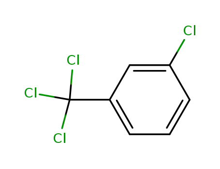 Molecular Structure of 2136-81-4 (3-CHLORO BENZOTRICHLORIDE)