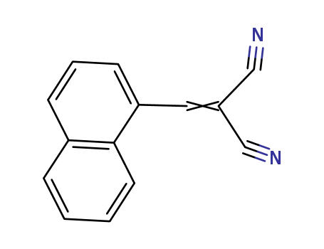Propanedinitrile,2-(1-naphthalenylmethylene)- cas  2972-83-0