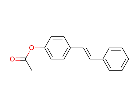 Trans-acetic acid 4-styrylphenyl ester