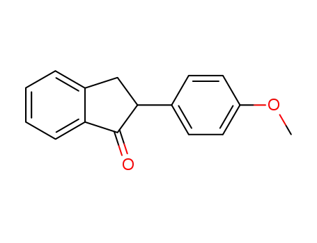 2-(4-methoxyphenyl)-2,3-dihydro-1H-inden-1-one