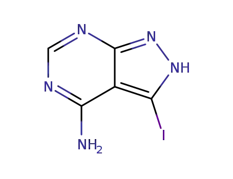 4-amino-3-iodo-pyrazolo[3,4-d]pyrimidine