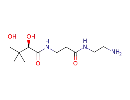 Molecular Structure of 943528-71-0 ((2R)-N-[3-[(2-aminoethyl)amino]-3-oxopropyl]-2,4-dihydroxy-3,3-dimethyl-Butanamide)