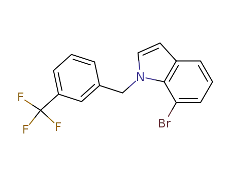 7-bromo-1-[3-(trifluoromethyl)benzyl]-1H-indole