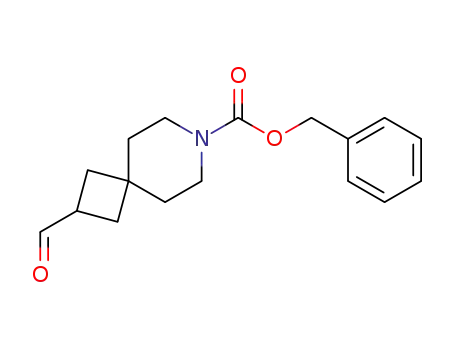 Molecular Structure of 1227610-18-5 (benzyl 2-forMyl-7-azaspiro[3.5]nonane-7-carboxylate)