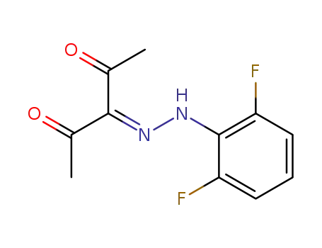3-(2-(2,6-difluorophenyl)hydrazono)pentane-2,4-dione