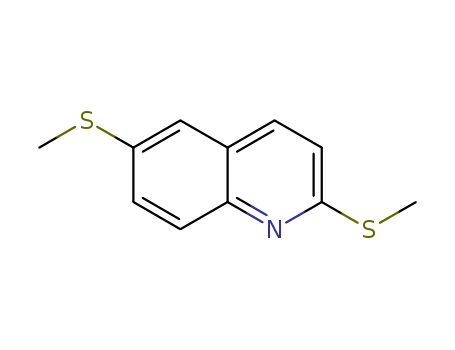 Quinoline, 2,6-bis(methylthio)-