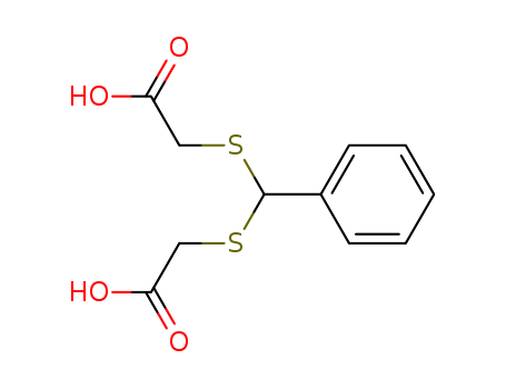 Acetic acid,2,2'-[(phenylmethylene)bis(thio)]bis- (9CI) cas  4265-49-0