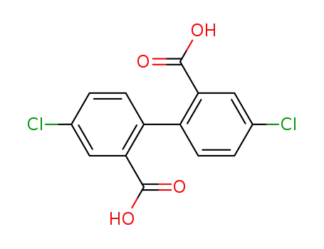 [1,1'-Biphenyl]-2,2'-dicarboxylicacid, 4,4'-dichloro-