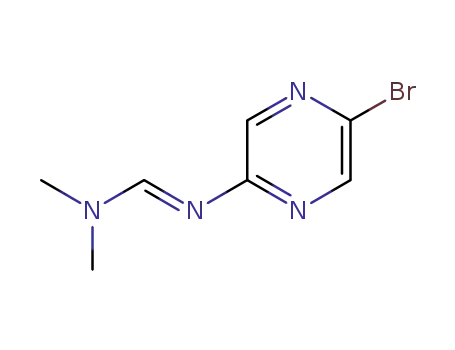 (E)-N’-(5-bromopyrazin-2-yl)-N,N-dimethylformamidine