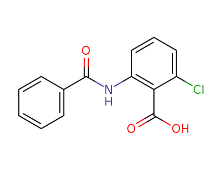 2-benzamido-6-chlorobenzoic acid