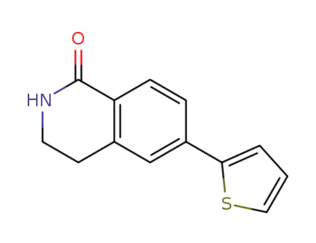 6-(thiophen-2-yl)-3,4-dihydroisoquinolin-1(2H)-one