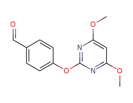 4-[(4,6-dimethoxypyrimidin-2-yl)oxy]benzaldehyde