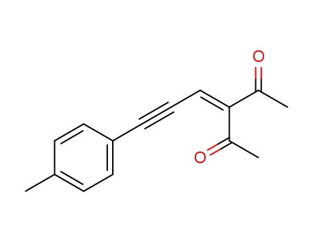 3-(3-(p-tolyl)prop-2-yn-1-ylidene)pentane-2,4-dione