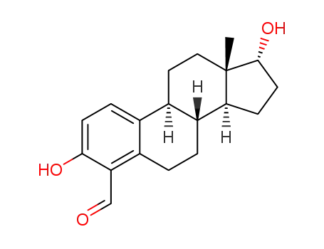 (8R,9S,13S,14S,17R)-3,17-dihydroxy-13-methyl-7,8,9,11,12,13,14,15,16,17-decahydro-6H-cyclopenta[a]phenanthrene-4-carbaldehyde