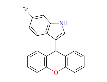 6-bromo-3-(9H-xanthen-9-yl)-1H-indole