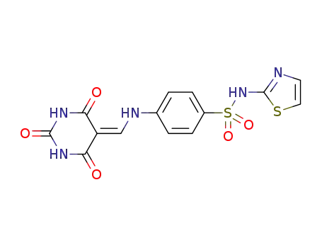 N-(1,3-thiazol-2-yl)-4-{[(2,4,6-trioxotetrahydropyrimidin-5(2H)-ylidene)methyl]amino}benzenesulfonamide