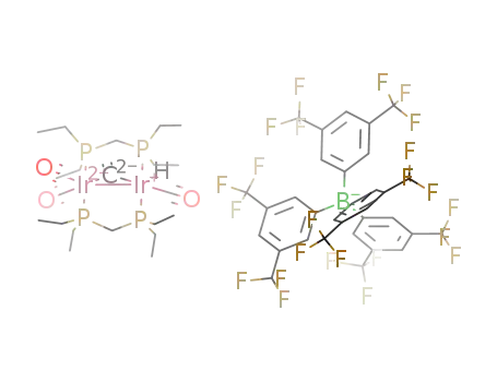 [Ir2(H)(CO)3(μ-CCH2)(bis(diethylphosphino)methane)2][B(3,5-(CF3)2C6H3)4]