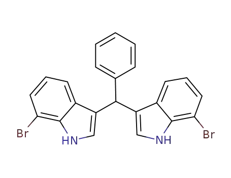 3,3’-(phenylmethylene)bis(7-bromo-1H-indole)