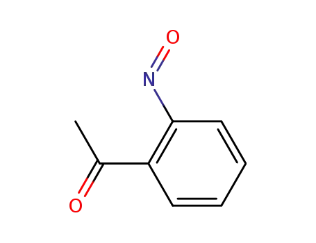 Molecular Structure of 25798-61-2 (Ethanone, 1-(2-nitrosophenyl)- (9CI))