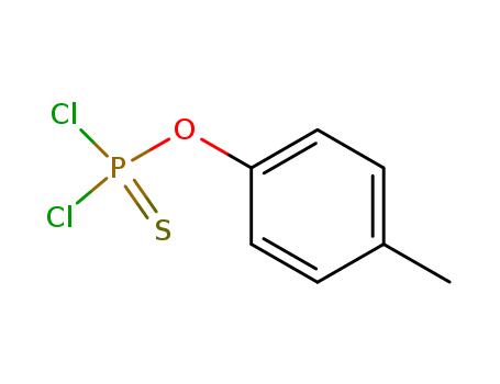 dichloro-(4-methylphenoxy)-sulfanylidene-phosphorane cas  18961-95-0