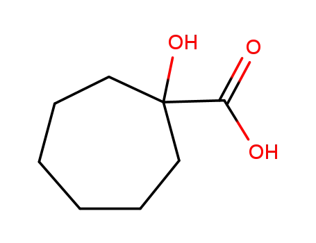Molecular Structure of 20920-03-0 (1-HYDROXYCYCLOHEPTANECARBOXYLIC ACID)