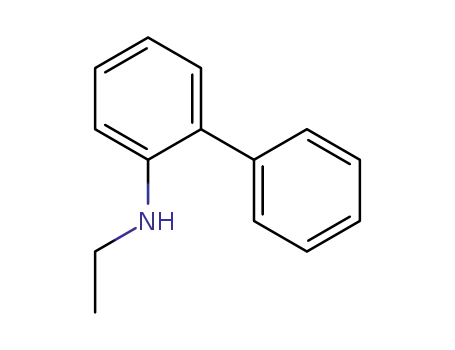 Molecular Structure of 77989-56-1 ([1,1'-Biphenyl]-2-amine, N-ethyl-)