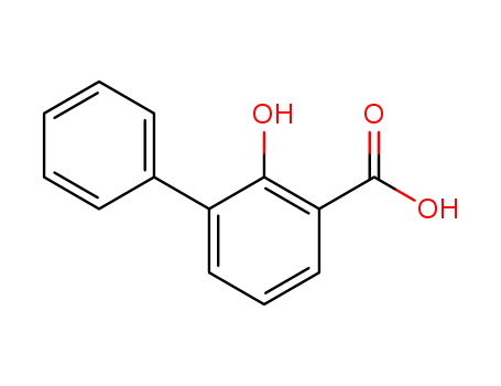 Molecular Structure of 304-06-3 (3-PHENYLSALICYLIC ACID)