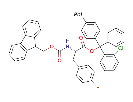 Fmoc-4FPhe-ClTrt resin
