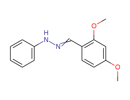 Molecular Structure of 24575-92-6 (Benzaldehyde, 2,4-dimethoxy-, phenylhydrazone)