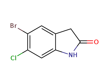 5-bromo-6-chloro-1,3-dihydro-2H-indol-2-one