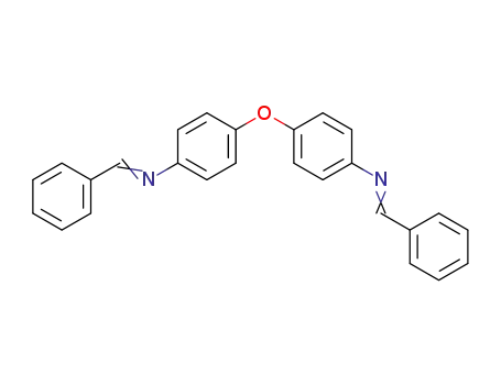 Molecular Structure of 7203-56-7 (Benzenamine, 4,4'-oxybis[N-(phenylmethylene)-)