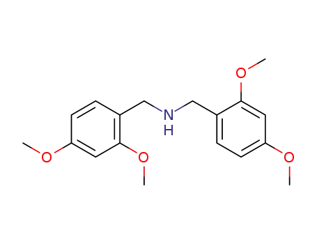 Molecular Structure of 20781-23-1 (BIS(2,4-DIMETHOXYBENZYL)AMINE)