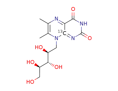 [8a-13C1]-6,7-dimethyl-8-ribityllumazine