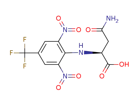 4-amino-2-((2,6-dinitro-4-(trifluoromethyl)phenyl)amino)-4-oxobutanoic acid