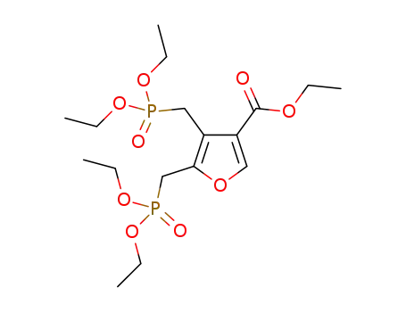 ethyl 4,5-bis-(diethoxyphosphorylmethyl)furan-3-carboxylate
