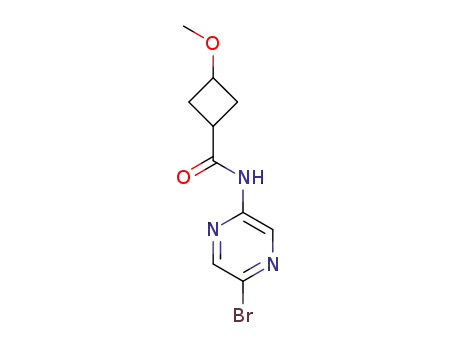 N-(5-bromopyrazin-2-yl)-3-methoxycyclobutanecarboxamide