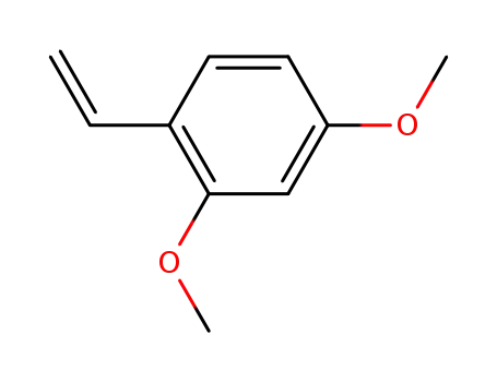 Molecular Structure of 40243-84-3 (Benzene, 1-ethenyl-2,4-dimethoxy-)