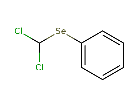 Molecular Structure of 134480-05-0 (Benzene, [(dichloromethyl)seleno]-)