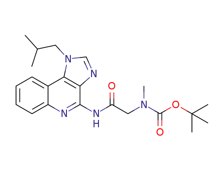 tert-butoxycarbonyl-1-isobutyl-1H-imidazo[4,5-c]quinolin-4-sarcosine
