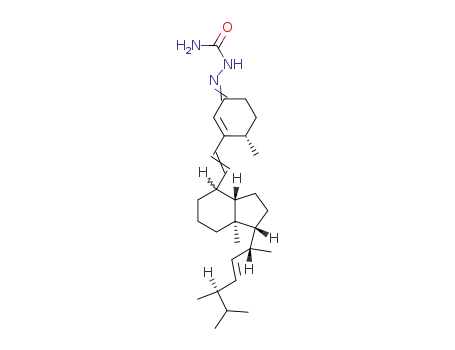 (6Ξ,10S)-9,10-seco-8ξ-ergosta-4,6,22t-trien-3-one semicarbazone