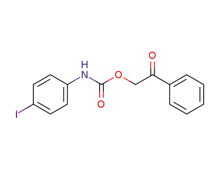 2-oxo-2-phenylethyl (4-iodophenyl)carbamate