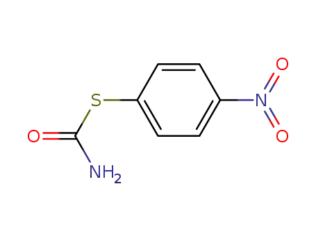 Molecular Structure of 95062-77-4 (Carbamothioic acid, S-(4-nitrophenyl) ester)