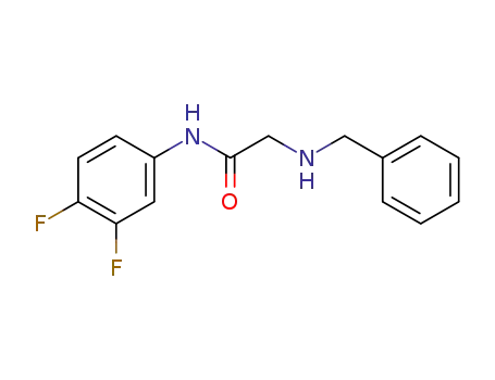 2-(benzylamino)-N-(3,4-difluorophenyl)acetamide