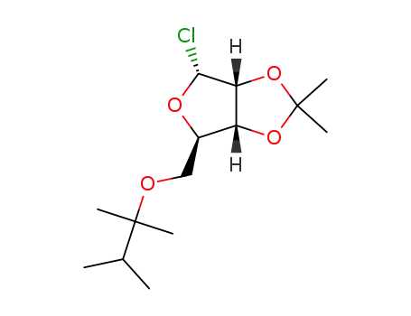 2,3-O-isopropylidene-5-O-(tertbutyldimethyl)-α-D-ribofuranosyl chloride