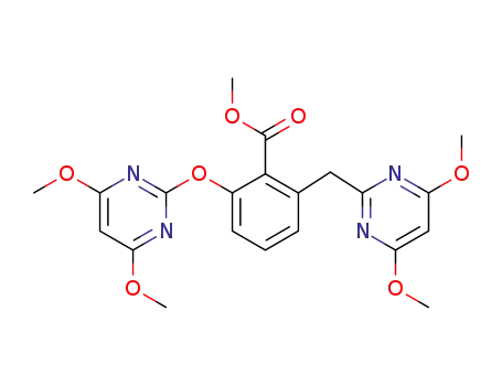 methyl 2-[(4,6-dimethoxypyrimidin-2-yl)methyl]-6-[(4,6-dimethoxypyrimidin-2-yl)oxy]benzoate