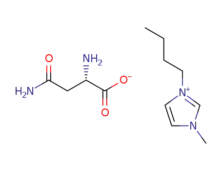 1-butyl-3-methylimidazolium asparagine
